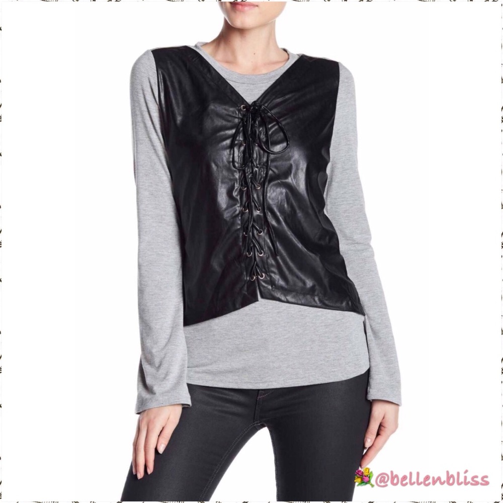 Corset Over Top Shirt by TOV, Size M